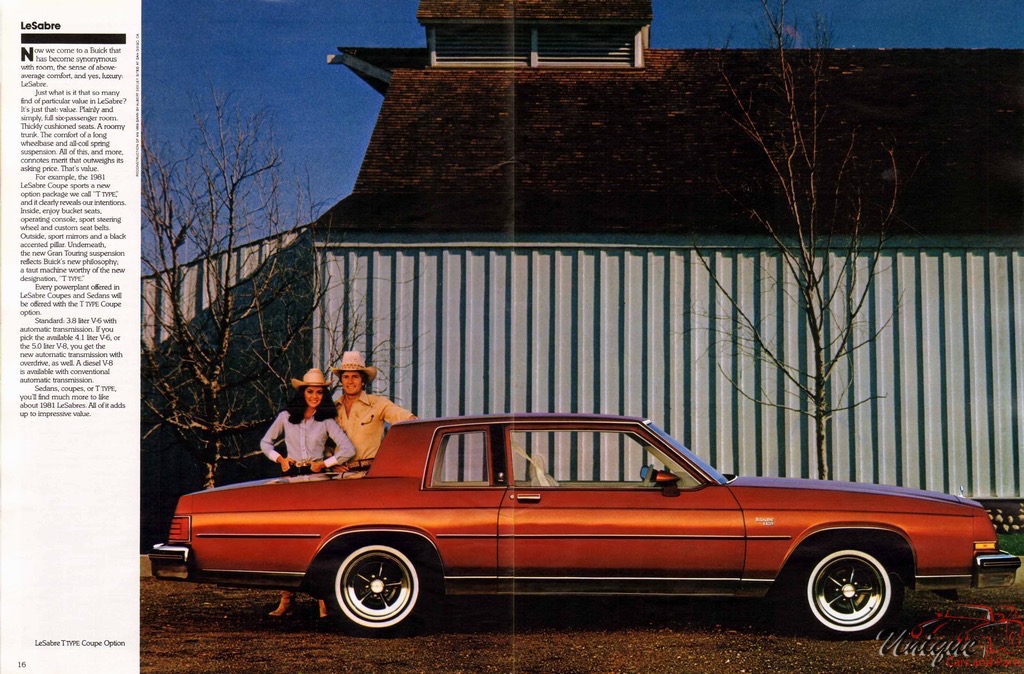 1981 Buick Prestige Full-Line All Models Brochure Page 26